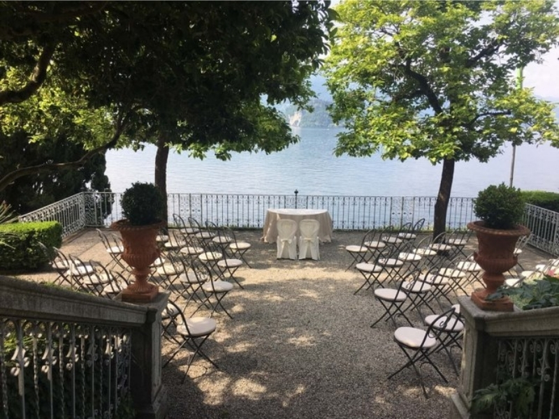 Lake Como luxury wedding Villa Cipressi